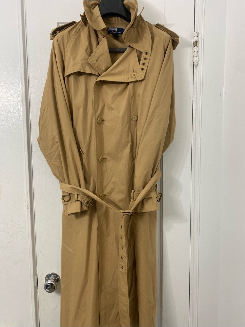Polo by Ralph Lauren Khaki Trench Coat with Belt